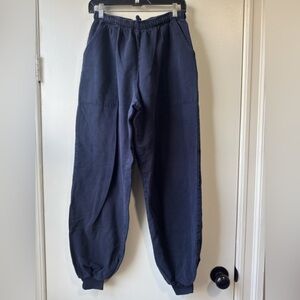 WEK THE WORLD vintage cotton garment jogger pants